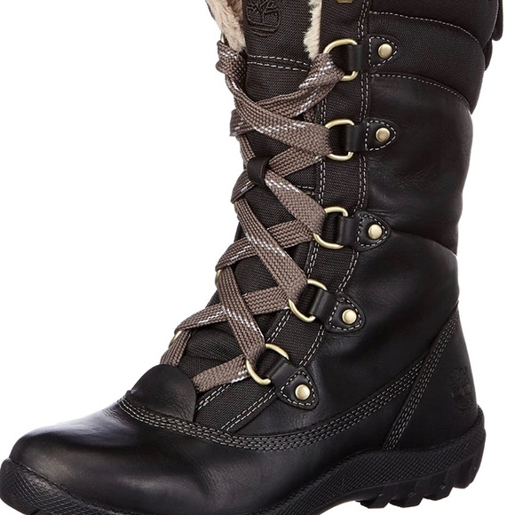 Gently worn Timberland's Mount Hope women's waterproof boots - Picture 2 of 4